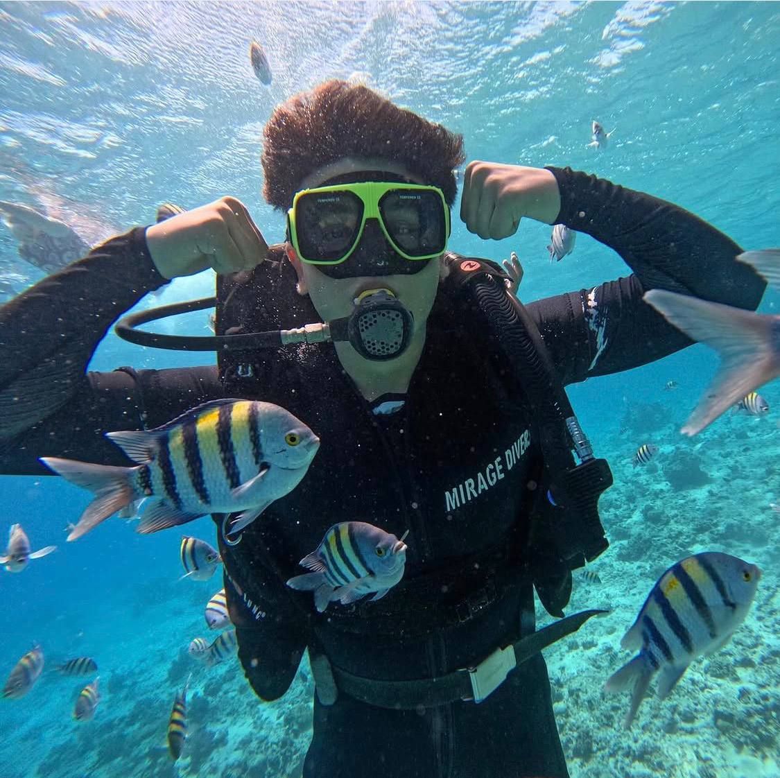 Diving — dengiz osti sayohati